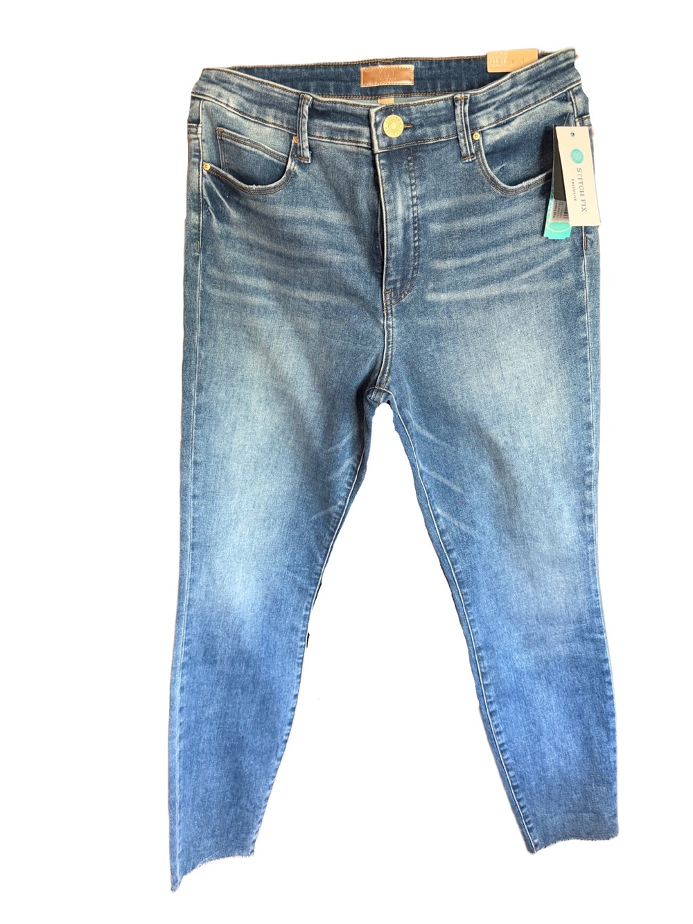 NWT KUT from the Kloth Charlize High-Rise Fab Ab Cigarette Jeans
